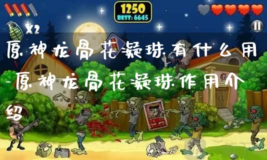 原神龙骨花凝珠有什么用-原神龙骨花凝珠作用介绍_https://m.876g.com_游戏攻略_第1张